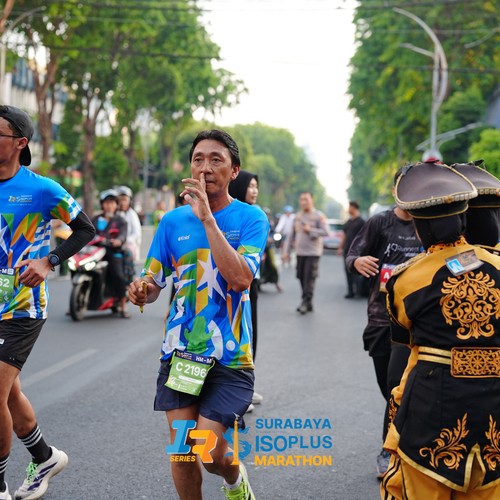 Race photo from SURABAYA ISOPLUS MARATHON 2026