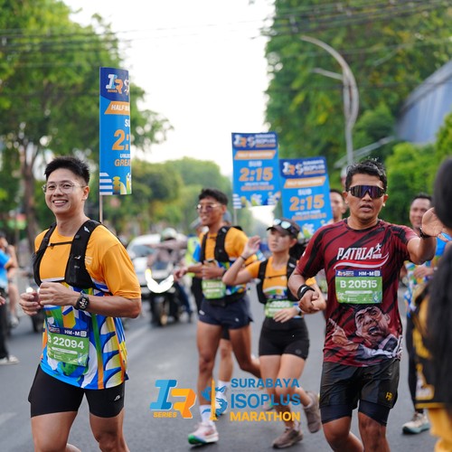 Race photo from SURABAYA ISOPLUS MARATHON 2026
