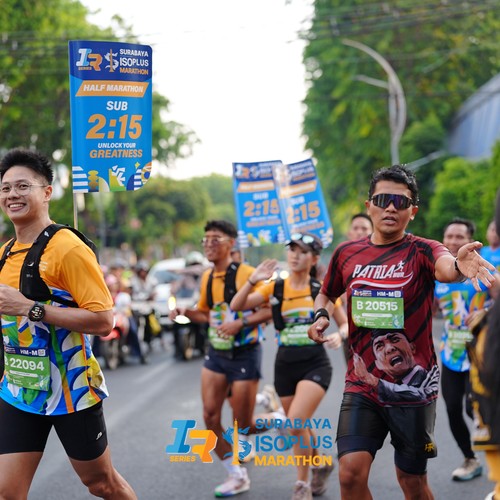 Race photo from SURABAYA ISOPLUS MARATHON 2026
