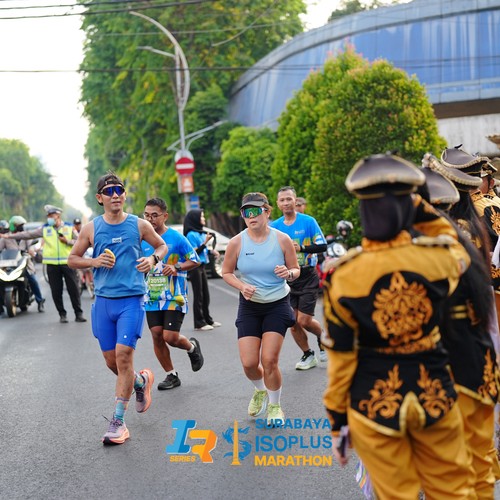 Race photo from SURABAYA ISOPLUS MARATHON 2026