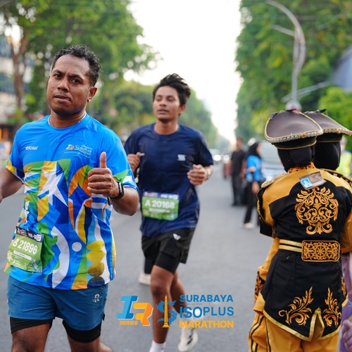 Race photo from SURABAYA ISOPLUS MARATHON 2026