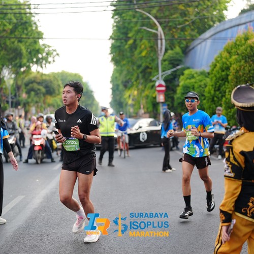 Race photo from SURABAYA ISOPLUS MARATHON 2026