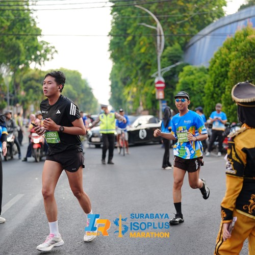 Race photo from SURABAYA ISOPLUS MARATHON 2026