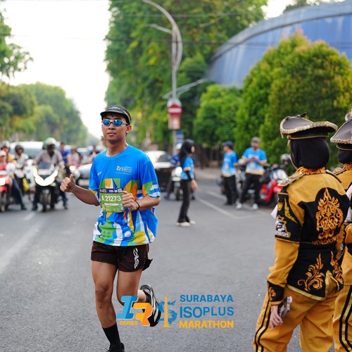 Race photo from SURABAYA ISOPLUS MARATHON 2026
