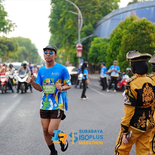 Race photo from SURABAYA ISOPLUS MARATHON 2026