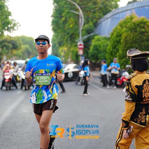 Race photo from SURABAYA ISOPLUS MARATHON 2026