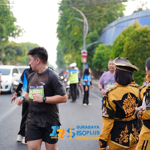 Race photo from SURABAYA ISOPLUS MARATHON 2026