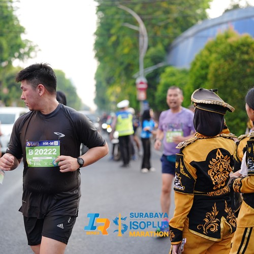 Race photo from SURABAYA ISOPLUS MARATHON 2026