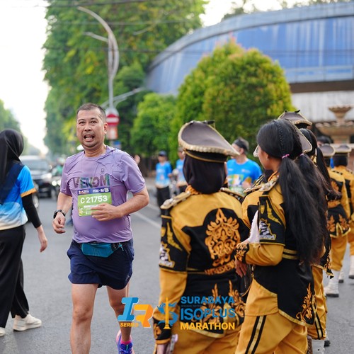 Race photo from SURABAYA ISOPLUS MARATHON 2026