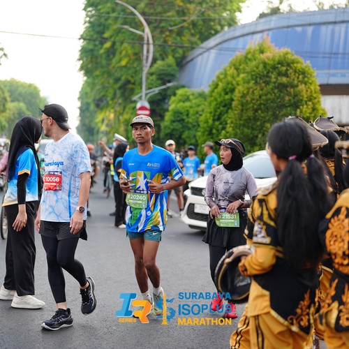 Race photo from SURABAYA ISOPLUS MARATHON 2026