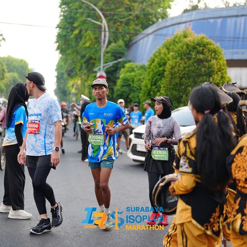 Race photo from SURABAYA ISOPLUS MARATHON 2026