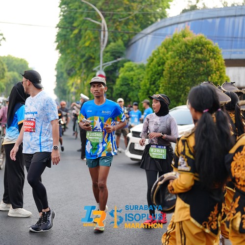 Race photo from SURABAYA ISOPLUS MARATHON 2026