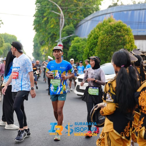 Race photo from SURABAYA ISOPLUS MARATHON 2026