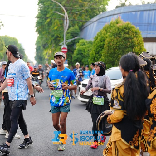 Race photo from SURABAYA ISOPLUS MARATHON 2026