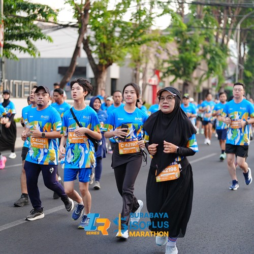 Race photo from SURABAYA ISOPLUS MARATHON 2026