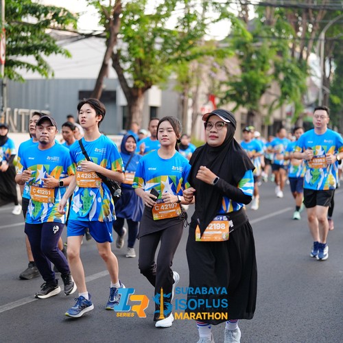 Race photo from SURABAYA ISOPLUS MARATHON 2026