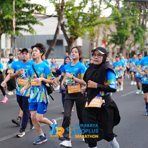 Race photo from SURABAYA ISOPLUS MARATHON 2026