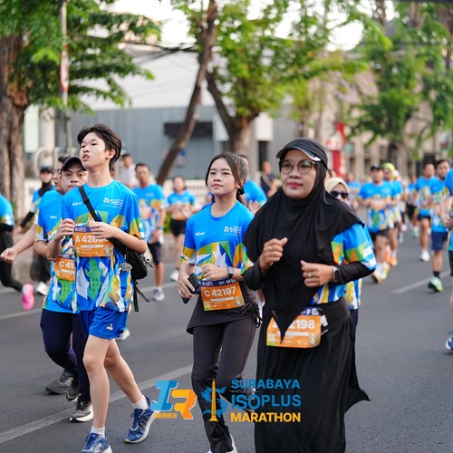 Race photo from SURABAYA ISOPLUS MARATHON 2026