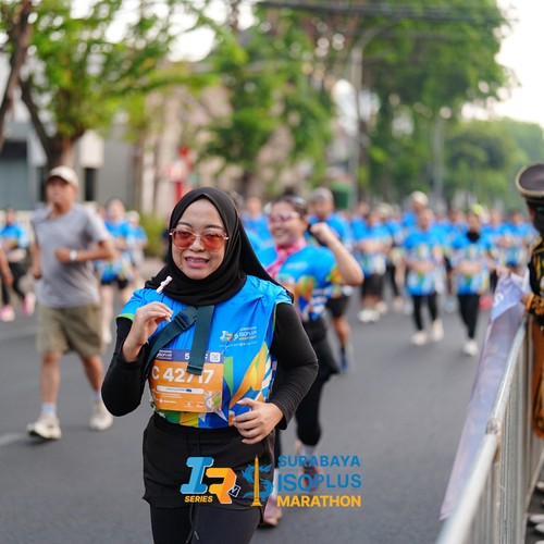 Race photo from SURABAYA ISOPLUS MARATHON 2026