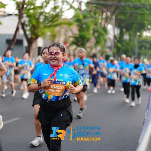 Race photo from SURABAYA ISOPLUS MARATHON 2026