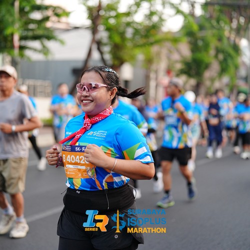 Race photo from SURABAYA ISOPLUS MARATHON 2026