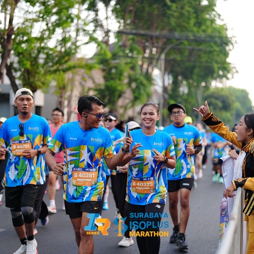 Race photo from SURABAYA ISOPLUS MARATHON 2026