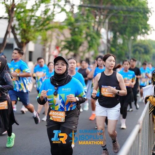 Race photo from SURABAYA ISOPLUS MARATHON 2026