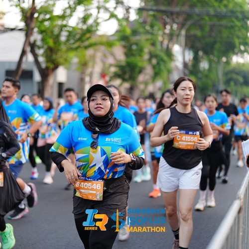 Race photo from SURABAYA ISOPLUS MARATHON 2026
