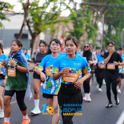 Race photo from SURABAYA ISOPLUS MARATHON 2026