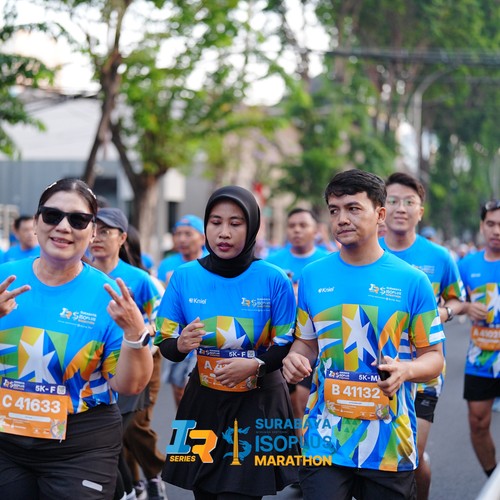 Race photo from SURABAYA ISOPLUS MARATHON 2026