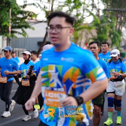 Race photo from SURABAYA ISOPLUS MARATHON 2026