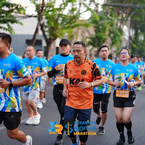 Race photo from SURABAYA ISOPLUS MARATHON 2026