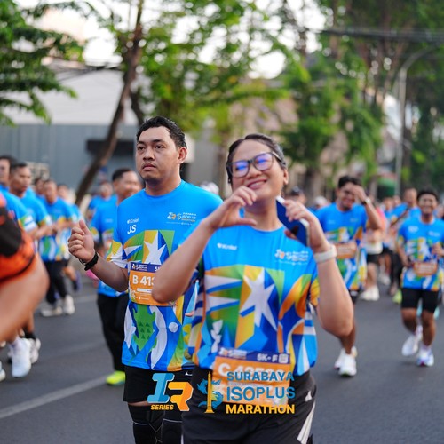 Race photo from SURABAYA ISOPLUS MARATHON 2026