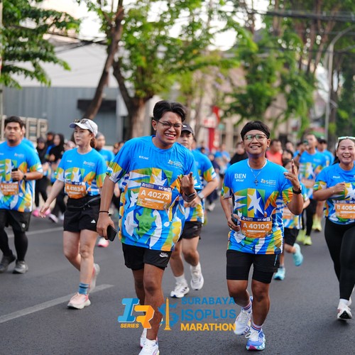 Race photo from SURABAYA ISOPLUS MARATHON 2026