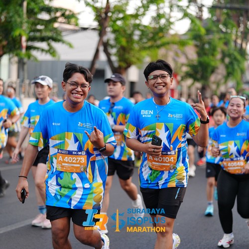 Race photo from SURABAYA ISOPLUS MARATHON 2026