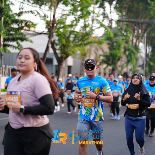 Race photo from SURABAYA ISOPLUS MARATHON 2026