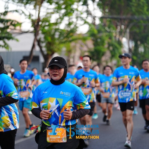 Race photo from SURABAYA ISOPLUS MARATHON 2026