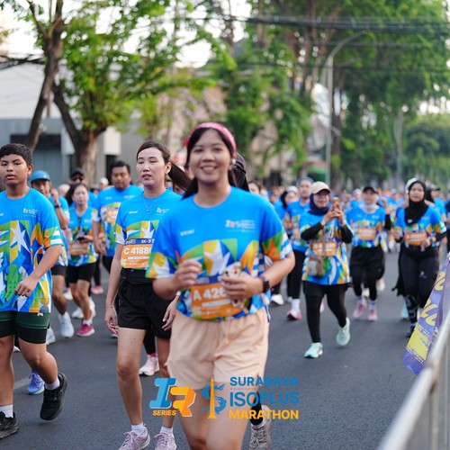 Race photo from SURABAYA ISOPLUS MARATHON 2026