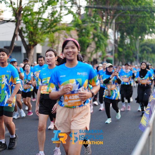 Race photo from SURABAYA ISOPLUS MARATHON 2026