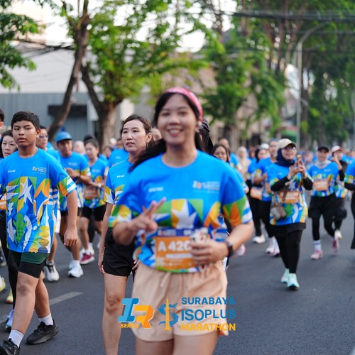 Race photo from SURABAYA ISOPLUS MARATHON 2026