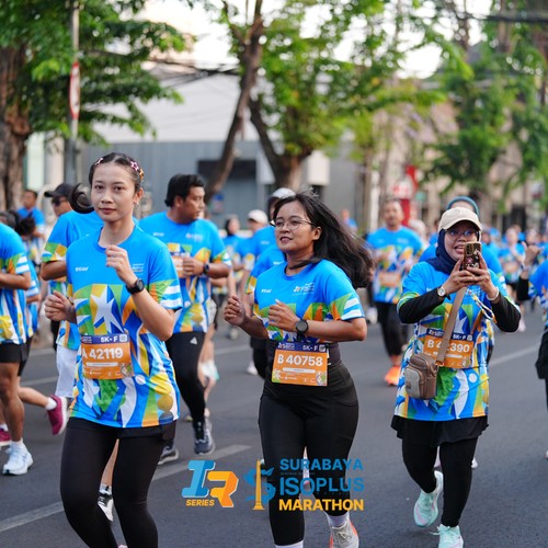 Race photo from SURABAYA ISOPLUS MARATHON 2026