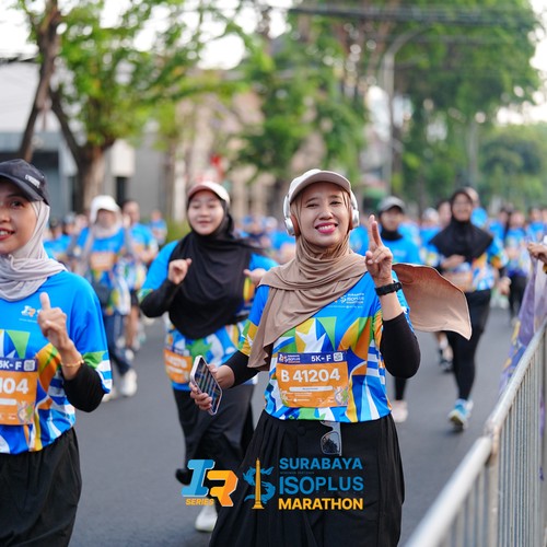 Race photo from SURABAYA ISOPLUS MARATHON 2026