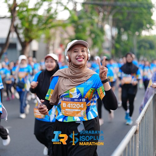 Race photo from SURABAYA ISOPLUS MARATHON 2026