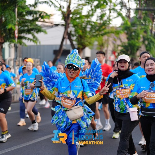 Race photo from SURABAYA ISOPLUS MARATHON 2026