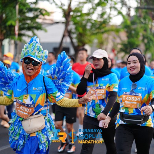 Race photo from SURABAYA ISOPLUS MARATHON 2026