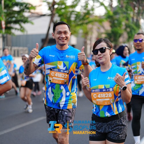 Race photo from SURABAYA ISOPLUS MARATHON 2026
