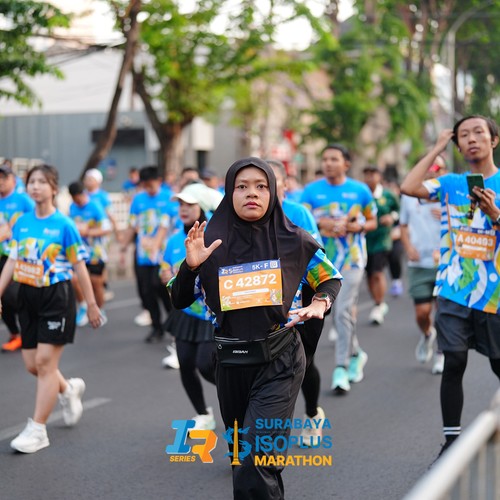 Race photo from SURABAYA ISOPLUS MARATHON 2026