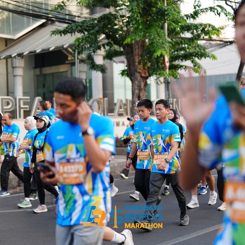 Race photo from SURABAYA ISOPLUS MARATHON 2026