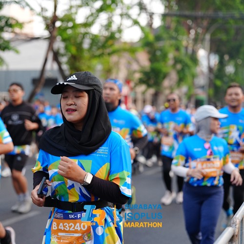 Race photo from SURABAYA ISOPLUS MARATHON 2026