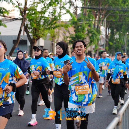 Race photo from SURABAYA ISOPLUS MARATHON 2026